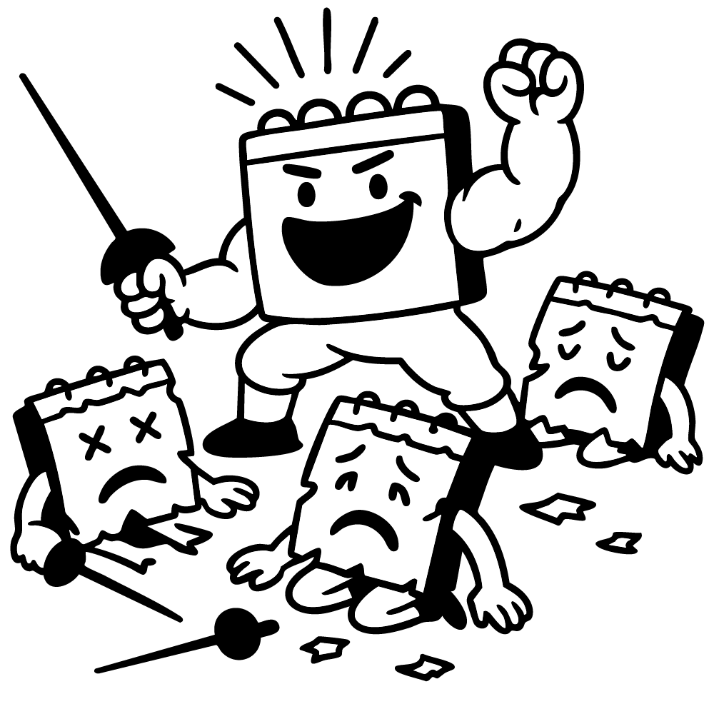 Super kalendarz pokonał czy słabe kalendarze w bitwie na miecze